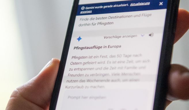 Verknüpft mit Google-Diensten  Googles KI-Chatbot will Reiseplanung und Co. leichter machen