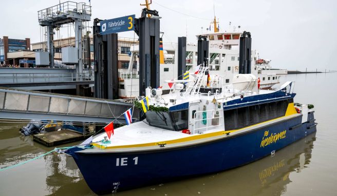 Die neue Fähre «Inselexpress 1» verbindet Juist mit dem niedersächischen Festland.