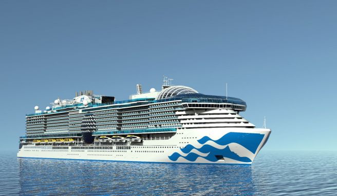 So wird sie aussehen: Diese Visualisierung zeigt die «Sun Princess», die im Februar 2024 auf Jungfernfahrt gehen soll.