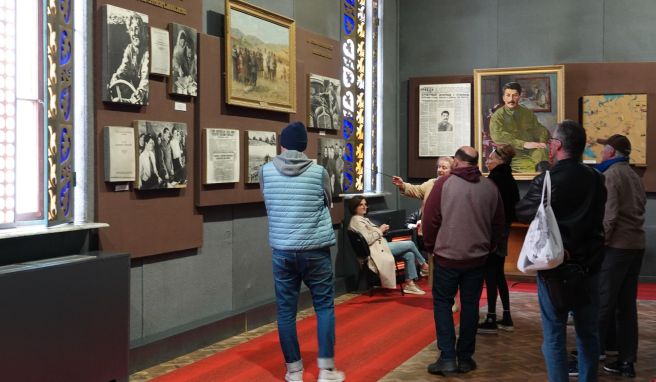 Georgien Denkwürdiger Diktator-Tourismus: Das Stalin-Museum in Gori