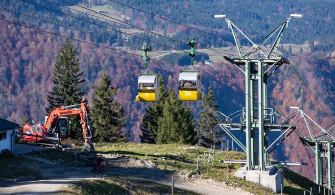 Alpentourismus  Die Kampenwandbahn im Chiemgau wird erneuert