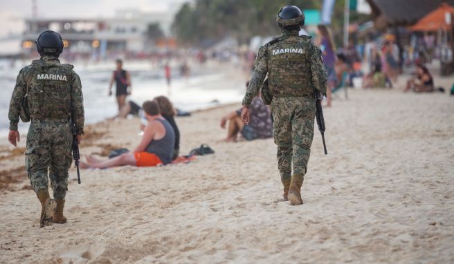 An den Urlaubszielen der Riviera Maya in Mexiko haben sich in letzter Zeit Schießereien angehäuft. 