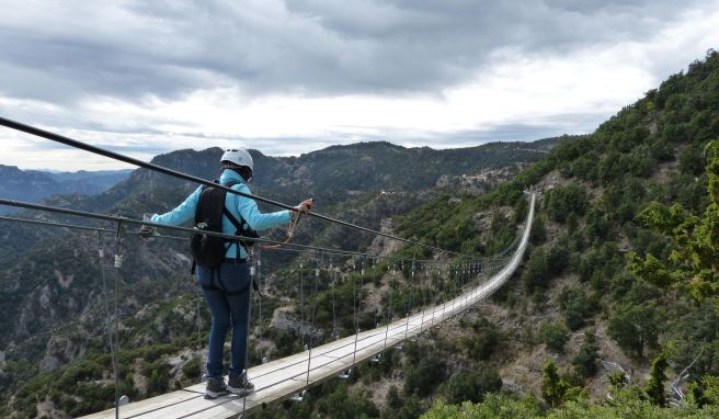 Und, wird Ihnen bei dem Anblick schummrig? Etwas Angst sollte ein Abenteuer schon auslösen.