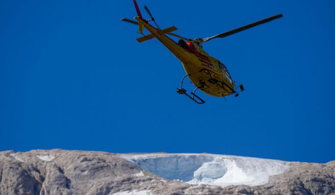 Bringt der Klimawandel neue Gefahren in den Bergen? Lawine in Dolomiten