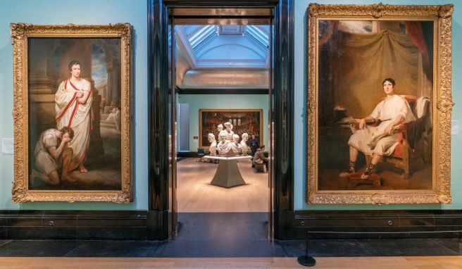 Die National Portrait Gallery in London - hier u.a. Exponate von Sir Thomas Lawrence, dem berühmtesten Porträtisten der Regency-Zeit - öffnet am 22. Juni wieder ihre Pforten.