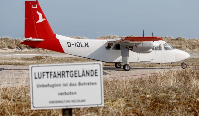 Start ab 1. April Neue Flugverbindung von Helgoland nach Uetersen