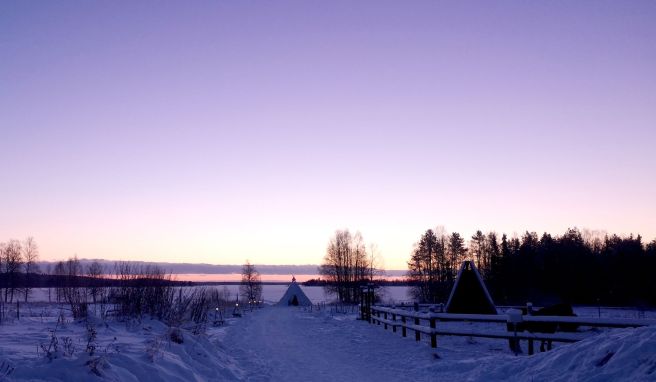 Winterzauber am Olkkajärvi-See: Tui Deutschland nimmt Lappland neu in sein Winterprogramm auf.