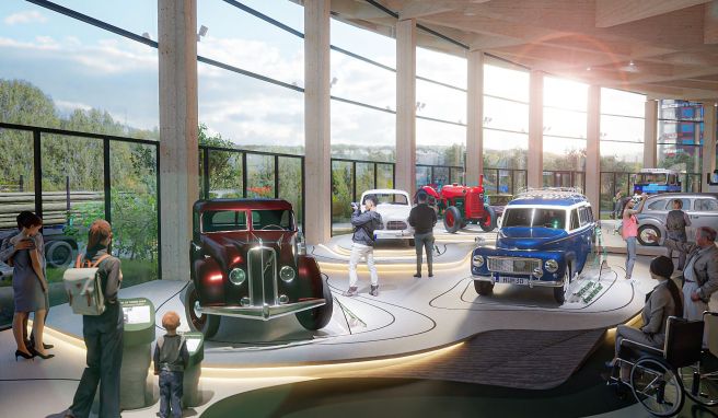 Schweden Volvo-Erlebniswelt öffnet in Göteborg