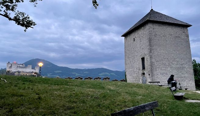 Die Richterhöhe ist mit 507 Metern die höchste Erhebung des Mönchsbergs in Salzburg. 