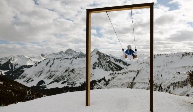 Winterurlaub  Damüls in Vorarlberg: Der Junge und der Hutschn-Coup