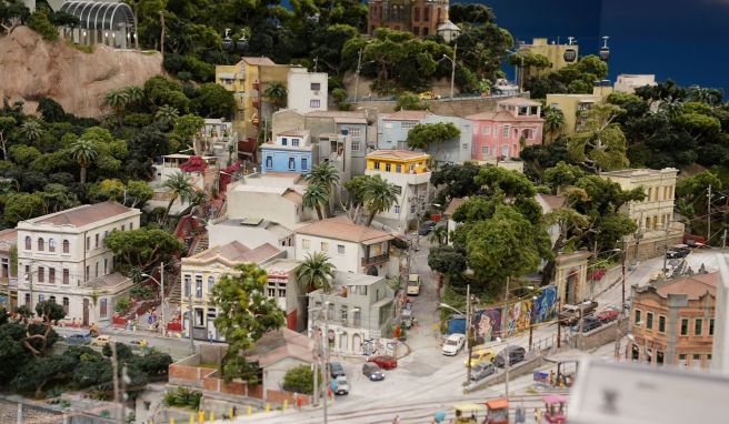 Zuckerhut und Sambatänzer  Rio de Janeiro im Miniatur Wunderland