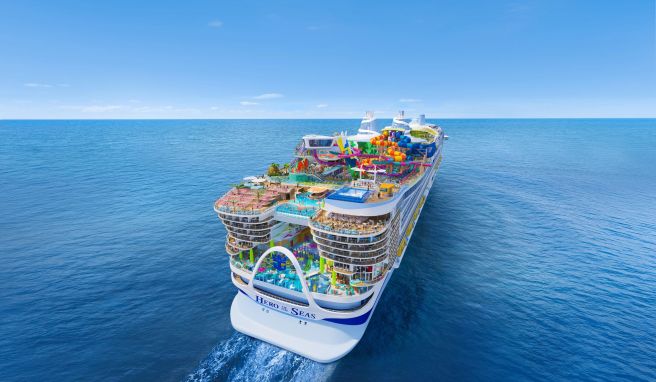 Royal Caribbean zeigt neues Riesenschiff