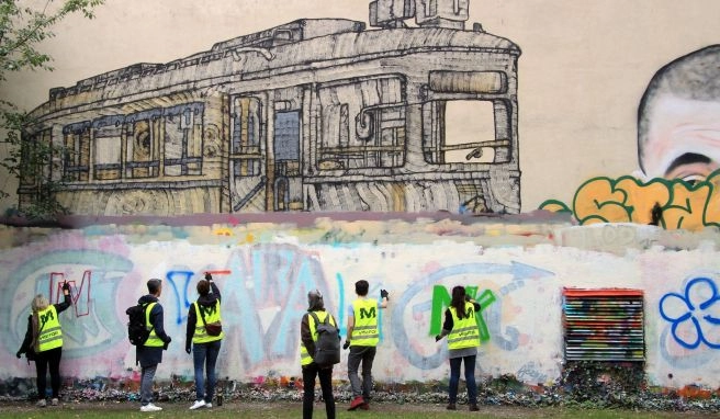 Kulturdestination Graffiti-Künstler verpassen Linz ein neues Gesicht