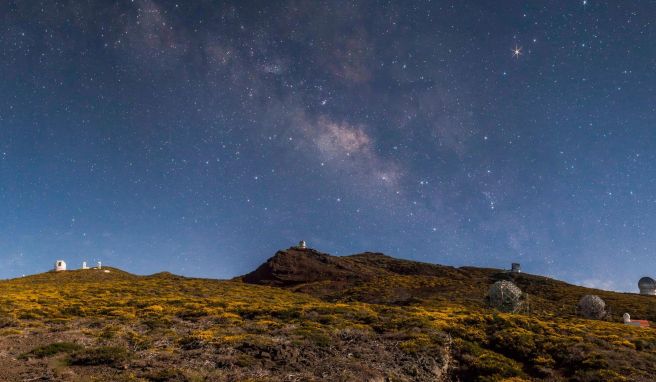 Wenig Licht am Boden und freie Sicht in den Himmel: La Palma vermarktet sich als ideales Reiseziel für Sternenbeobachter.