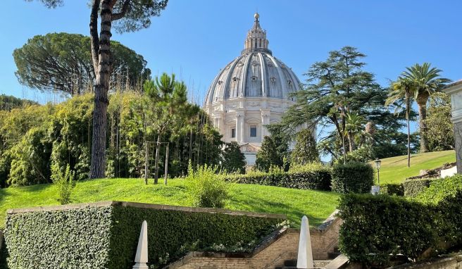 Die Vatikanischen Gärten sind ein grüner Hügel der Stille.