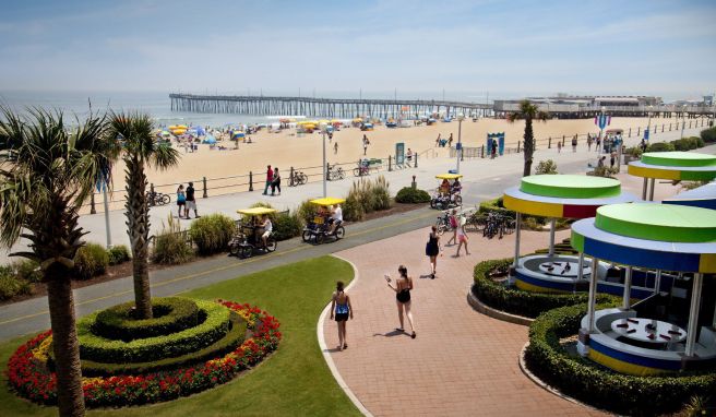 Roadtrip an die Ostküste  Virginia Beach: Strandauszeit in der Nähe von Washington