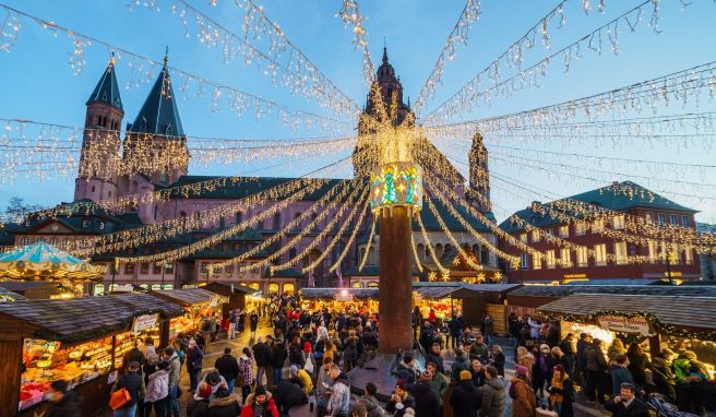 Der Mainzer Weihnachtsmarkt öffnet erst am 24. November.