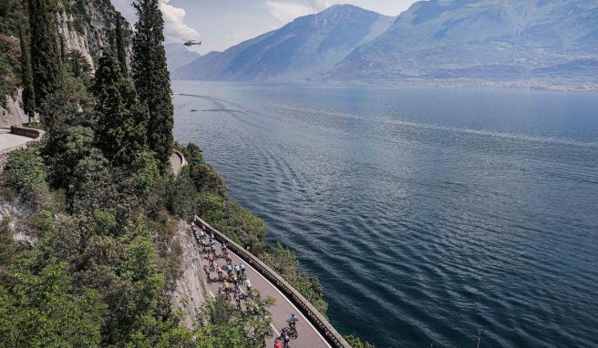 Nach einer monatelangen Trockenperiode in Norditalien regnete es in den vergangenen Wochen häufig und teils sehr intensiv. Das ließ den Pegelstand am Gardasee wieder ansteigen.