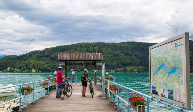 Am Wasser entlang  Mit dem Rad unterwegs auf der Kärntner Seen-Schleife