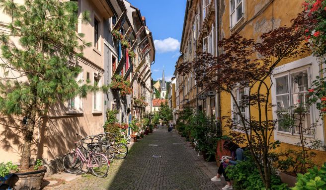 Die Križevniška ulica gilt als eine der ältesten Straßen Ljubljanas. 