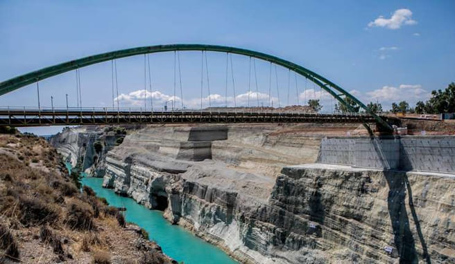 Touristische Attraktion  Kanal von Korinth erneut geschlossen