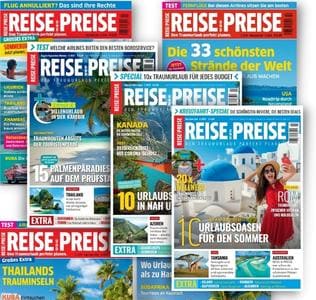 Die Reisezeitschrift REISE und PREISE versandkostenfrei bestellen!