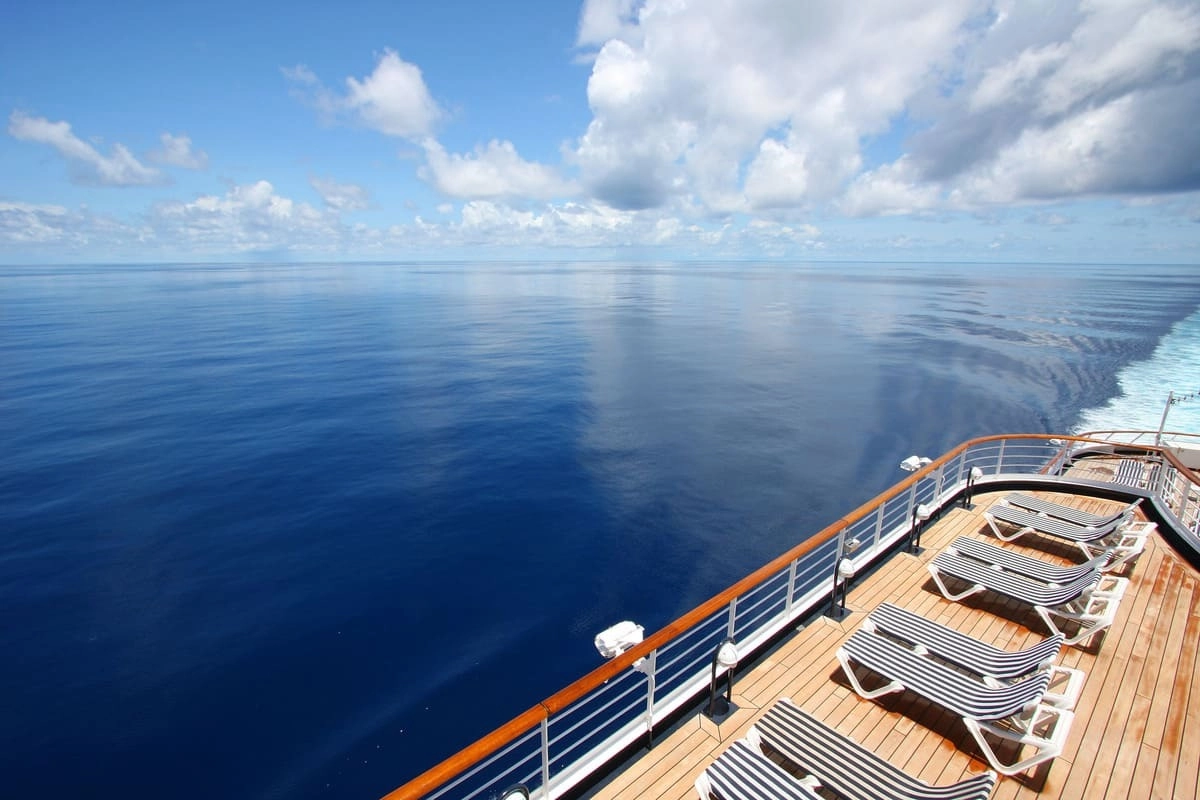 Den Blick schweifen lassen: Wo Himmel und Meer sich treffen