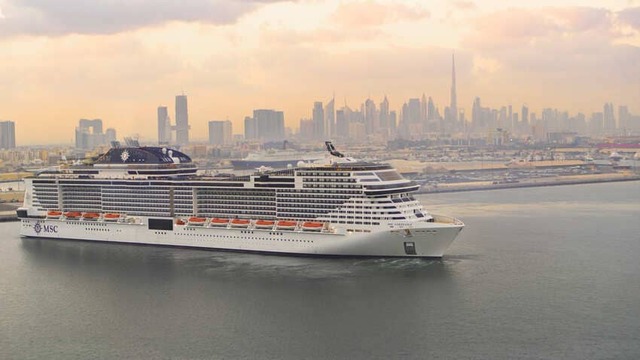 MSC vor Dubai