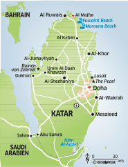 Karte_Katar