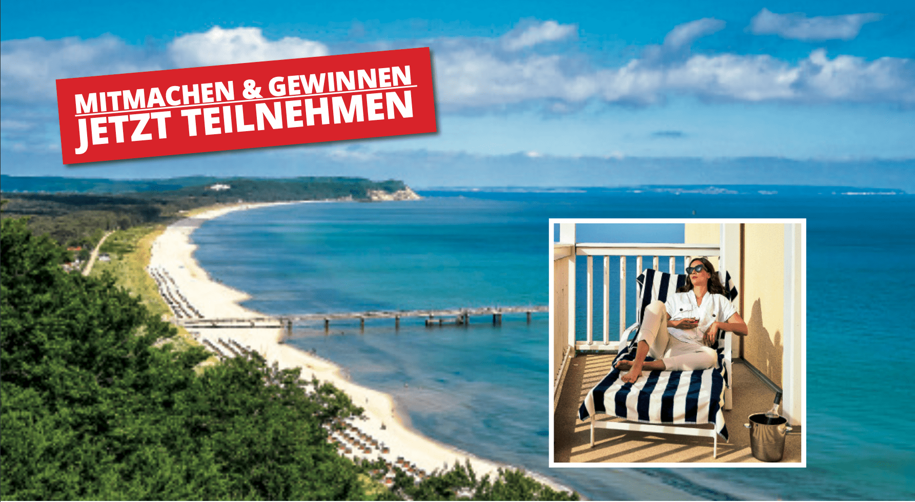 Gewinnspiel OSTSEE DELUXE AUF RÜGEN