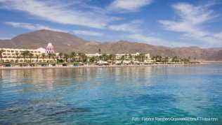Bald wieder Ziel für deutsche Pauschalurlauber: Das »Mosaique Beach Resort« gehört zu den Hotels in Taba auf der Sinai-Halbinsel, die FTI nun wieder ins Programm nehmen wird Bald wieder Ziel für deutsche Pauschalurlauber: Das »Mosaique Beach Resort« gehört zu den Hotels in Taba auf der Sinai-Halbinsel, die FTI nun wieder ins Programm nehmen wird