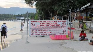 Zu Thailands Partys gehören auch Alkohol und Drogen - Betäubungsmittel sind jedoch streng verboten Zu Thailands Partys gehören auch Alkohol und Drogen - Betäubungsmittel sind jedoch streng verboten