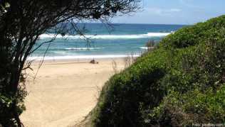 Rund um das Cape Vidal gibt es 190 Kilometer unverbauten Sandstrand Rund um das Cape Vidal gibt es 190 Kilometer unverbauten Sandstrand