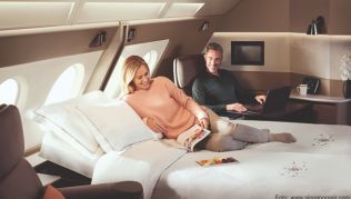 Auch Singapore Airlines kommt dem Wunsch der Gäste nach mehr Zweisamkeit über den Wolken nach Auch Singapore Airlines kommt dem Wunsch der Gäste nach mehr Zweisamkeit über den Wolken nach