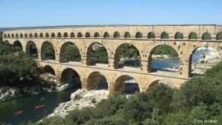 Pont du Gard in Frankreich Pont du Gard in Frankreich