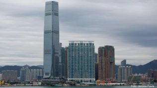 Expresszug zwischen Hongkong und Guangzhou Expresszug zwischen Hongkong und Guangzhou
