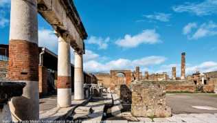 Die gut erhaltene Ruinenstadt von Pompeji gehört zu den absoluten Top-Sehenswürdigkeiten Italiens Die gut erhaltene Ruinenstadt von Pompeji gehört zu den absoluten Top-Sehenswürdigkeiten Italiens
