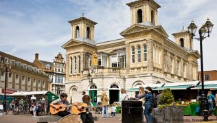 Marktplatz in Kingston Marktplatz in Kingston