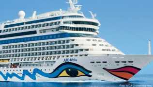 Die «Aida Blu» soll im Herbst im Mittelmeer fahren Die «Aida Blu» soll im Herbst im Mittelmeer fahren