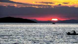 Abendstimmung auf dem Malawi-See Abendstimmung auf dem Malawi-See