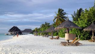 Strandurlaub am Indischen Ozean: Ähnlich wie hier soll es künftig auf noch mehr Malediven-Inseln aussehen, die bislang touristisch noch nicht genutzt werden Strandurlaub am Indischen Ozean: Ähnlich wie hier soll es künftig auf noch mehr Malediven-Inseln aussehen, die bislang touristisch noch nicht genutzt werden
