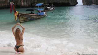 Die «Maya Bay» soll für mindestens zwei weitere Jahre nicht für Touristen zugänglich sein Die «Maya Bay» soll für mindestens zwei weitere Jahre nicht für Touristen zugänglich sein