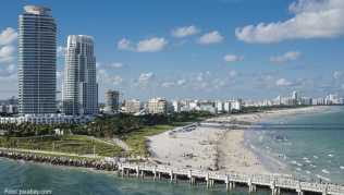Nach dem Shoppen erholt man sich am besten am Strand von Miami Nach dem Shoppen erholt man sich am besten am Strand von Miami