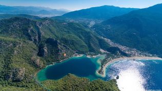 Ölüdeniz ist ein beliebtes Reiseziel in der Türkei Ölüdeniz ist ein beliebtes Reiseziel in der Türkei