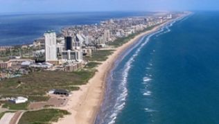 Strand so weit das Auge reicht: South Padre Island an der Südküste von Texas##Foto: South Padre Island Tourism Strand so weit das Auge reicht: South Padre Island an der Südküste von Texas. Foto: South Padre Island Tourism