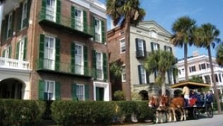 Streng reglementiert: Nur 20 Kutschen gleichzeitig dürfen in der historischen Altstadt von Charleston unterwegs sein##Foto: SCPRT Streng reglementiert: Nur 20 Kutschen gleichzeitig dürfen in der historischen Altstadt von Charleston unterwegs sein