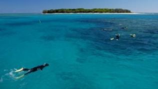 Lady Musgrave Island liegt 60 Kilometer vor der Küste von Queensland im Süden des Great Barrier Reefs.##Foto: Röwekamp/dpa/tmn