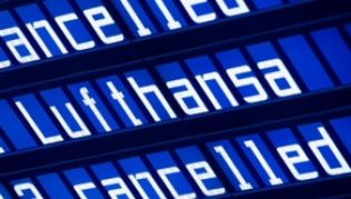 Bis Freitag geht so gut wie nichts bei Lufthansa##Foto: Peter Kneffel Bis Freitag geht so gut wie nichts bei Lufthansa