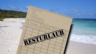 Resturlaub muss rechtzeitig beantragt werden. Resturlaub muss rechtzeitig beantragt werden.