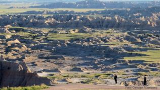 Von Wind und Wetter gestaltet: Die Landschaft der Badlands in South Dakota verändert sich mit jedem Regenguss erneut Von Wind und Wetter gestaltet: Die Landschaft der Badlands in South Dakota verändert sich mit jedem Regenguss erneut